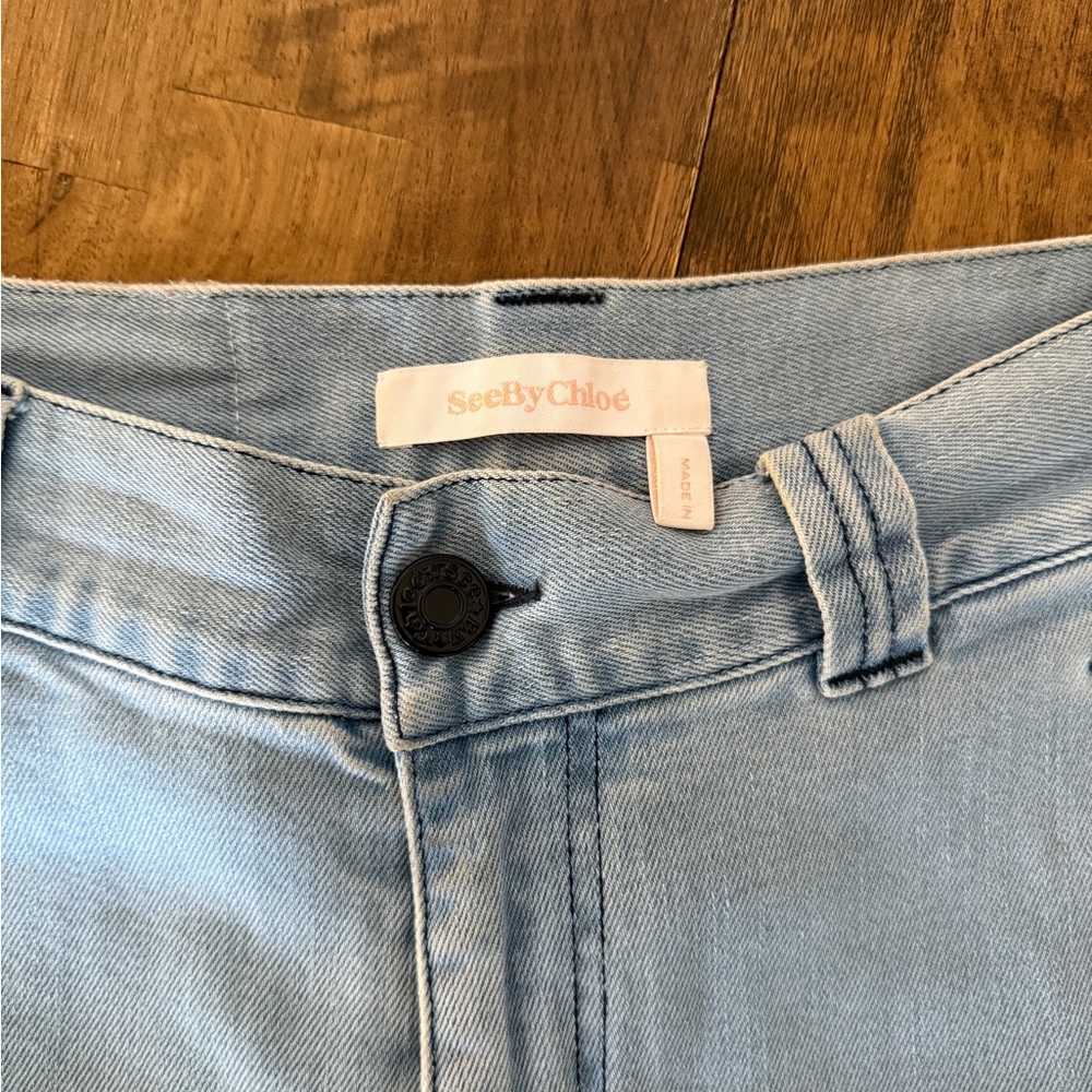 See By Chloe Women's Light Blue Jeans